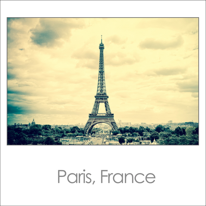 에펠탑 빈티지 프랑스 파리