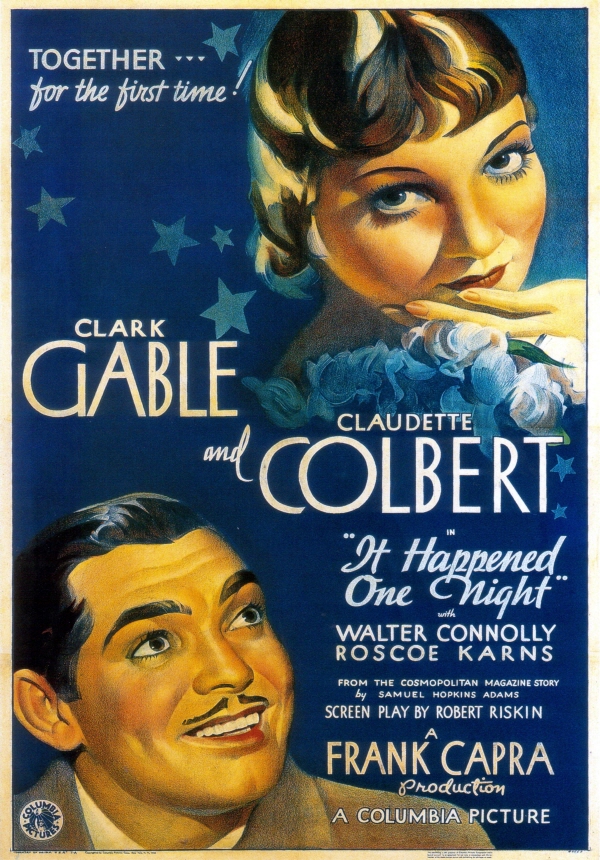 FOS-007 어느날 밤에 생긴 일 제7회 아카데미 작품상 수상 1935년 영화포스터