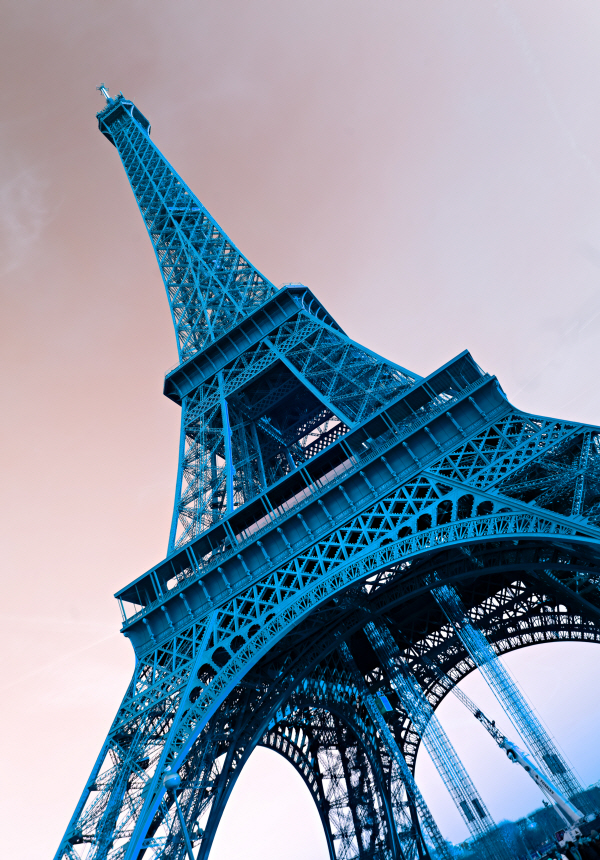 ASS-316 파리 에펠 탑 타워 프랑스 A2 랜드마크 포스터 420X594mm