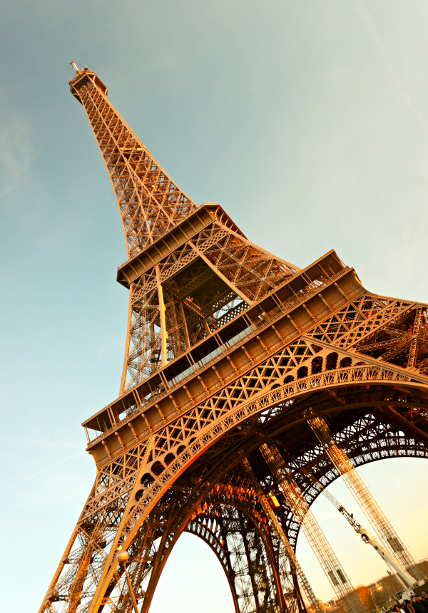 ASS-319 파리 에펠 탑 타워 프랑스 A2 랜드마크 포스터 420X594mm