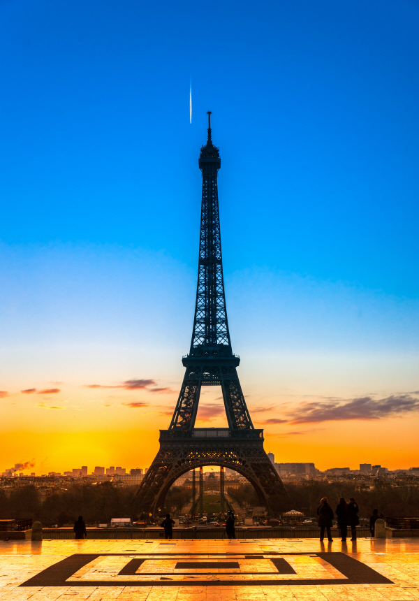 FSS-322 파리 에펠 탑 타워 프랑스 A3 랜드마크 포스터 297X420mm