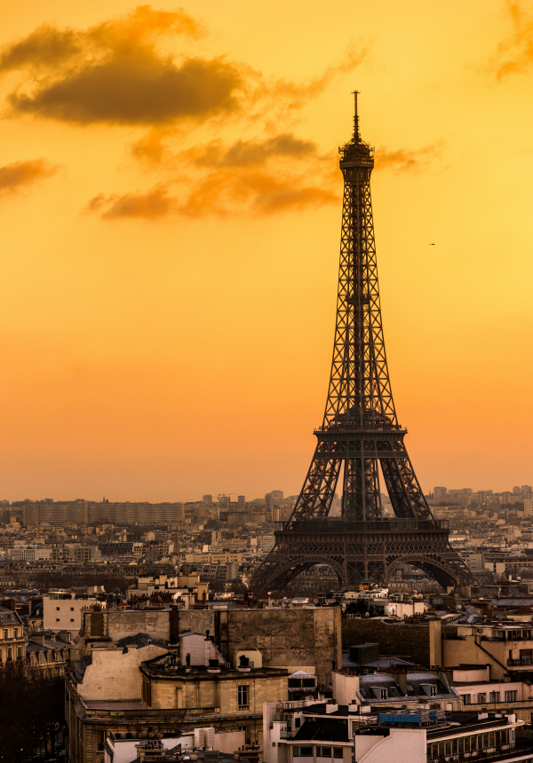 ASS-323 파리 에펠 탑 타워 프랑스 A2 랜드마크 포스터 420X594mm