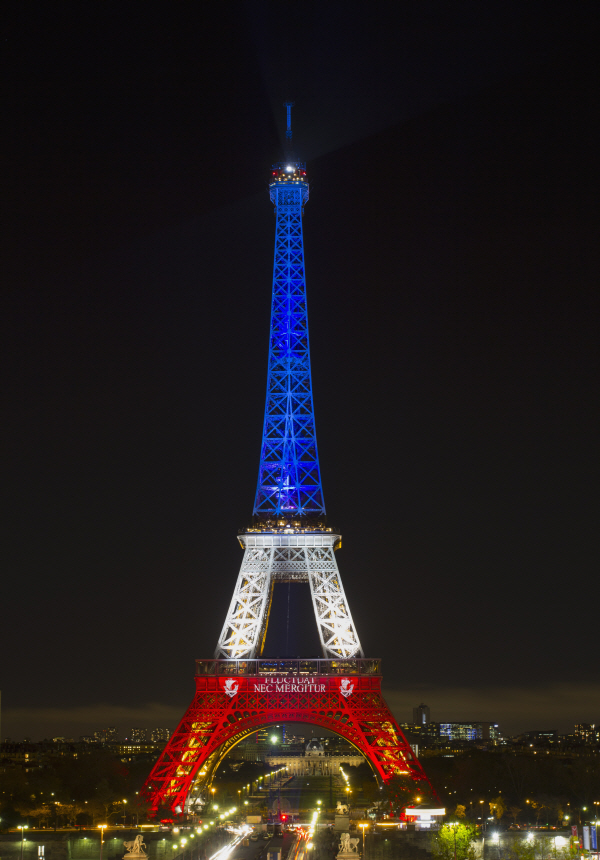 FSS-326 파리 에펠 탑 타워 프랑스 A3 랜드마크 포스터 297X420mm