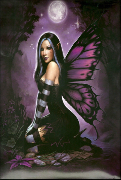 ART-037 James Ryman Night Fairy 대형 팝아트 포스터 61X91cm